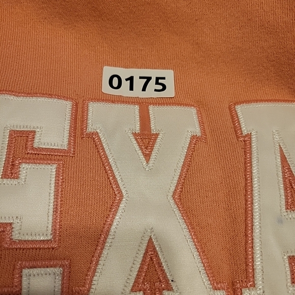 Russell Texas apparel xs salmon color pullover with hoodie - Picture 5 of 5